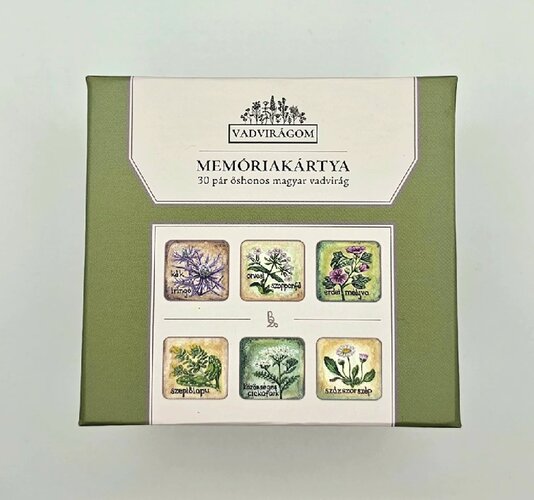 Vadvirágos memóriakártya